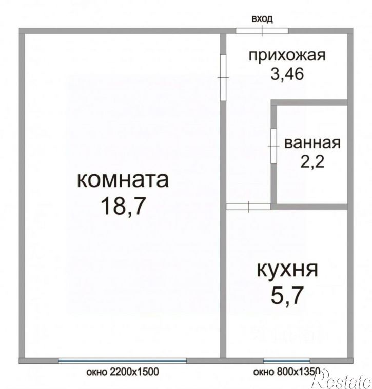 1-комн квартира улица Свердлова, 19,  д. 19