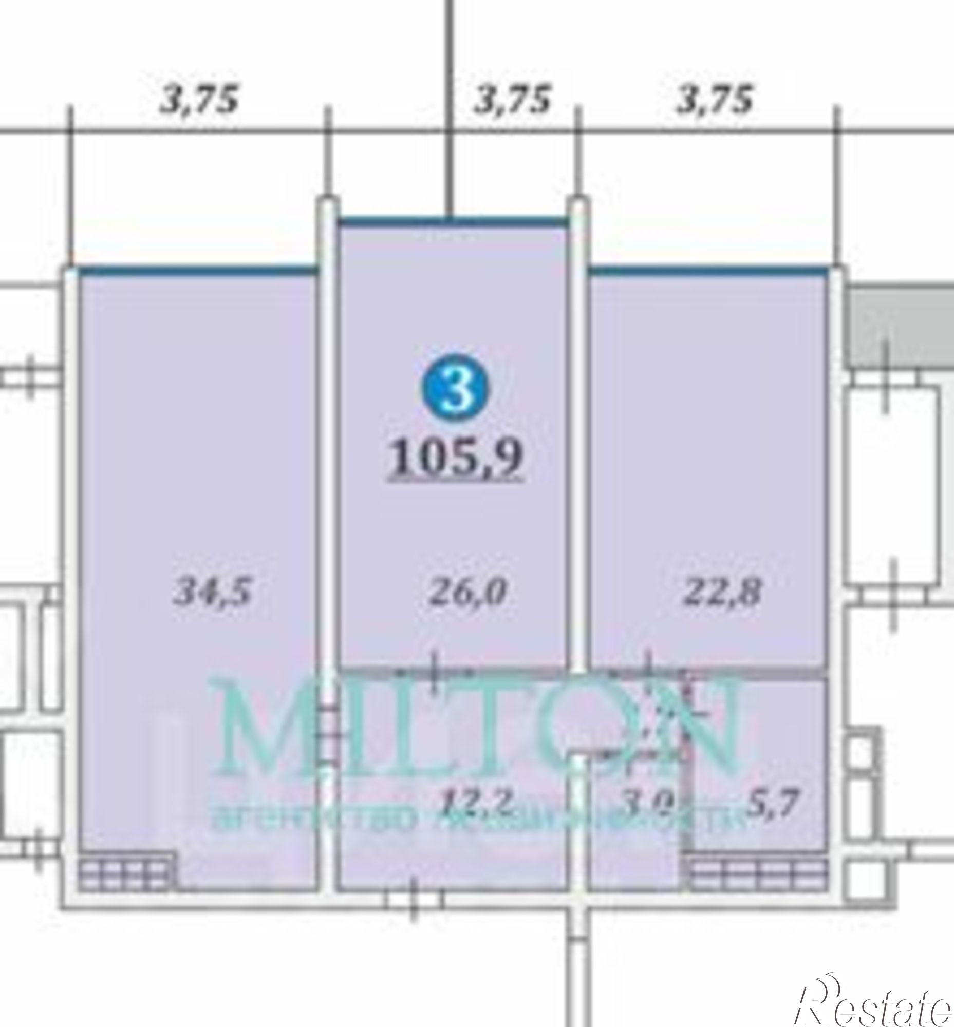Купить квартиру за 26 000 000 рублей на улица Мира, 40