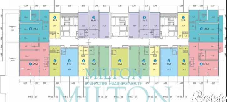 3-комн квартира улица Мира, 40,  д. 40