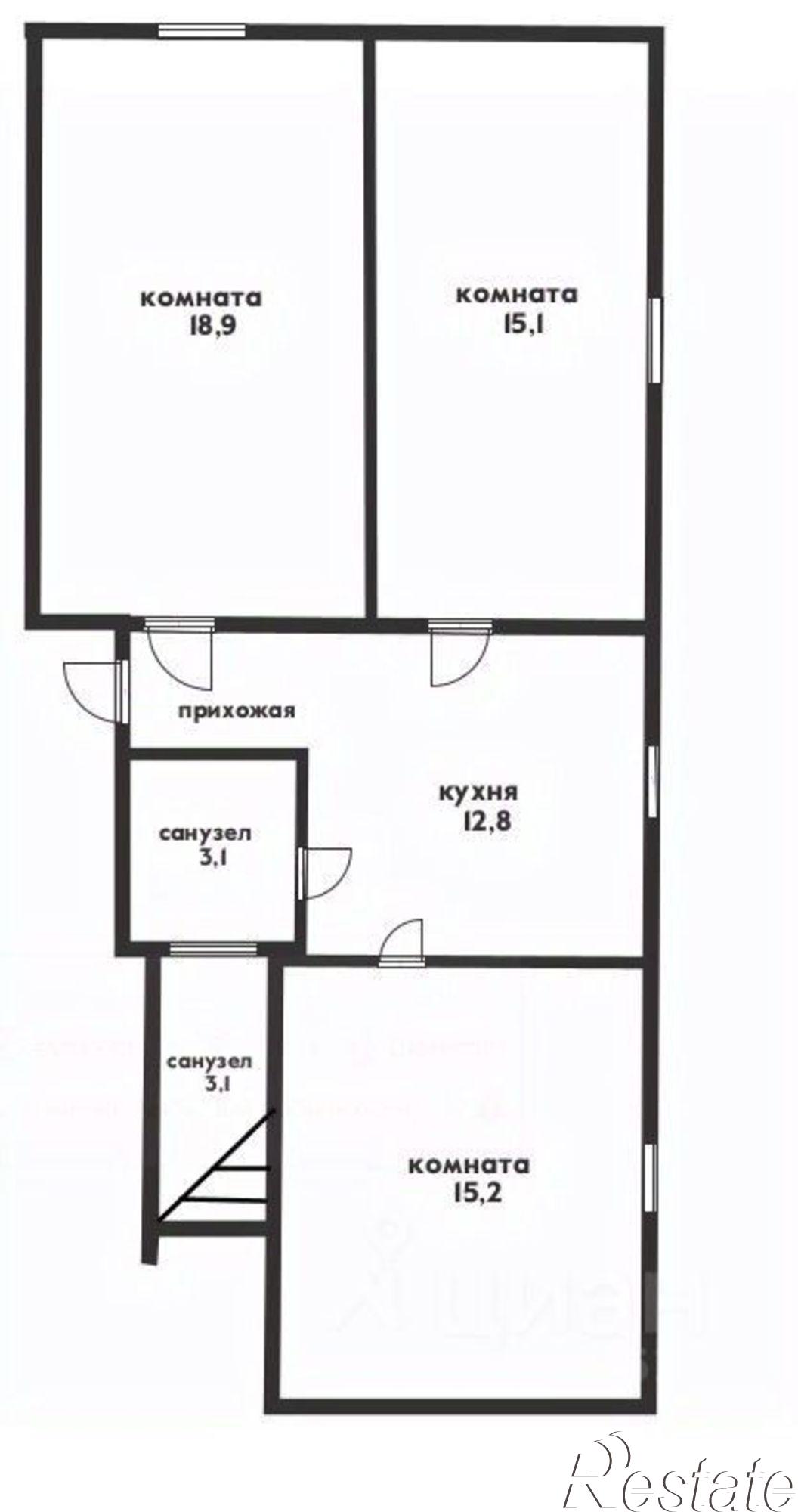 Купить квартиру за 8 800 000 рублей на улица Чернышевского, 35