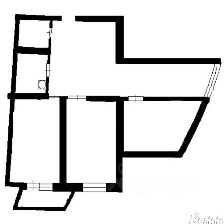 3-комн квартира Крымская улица, 3 к1,  д. 3 к1