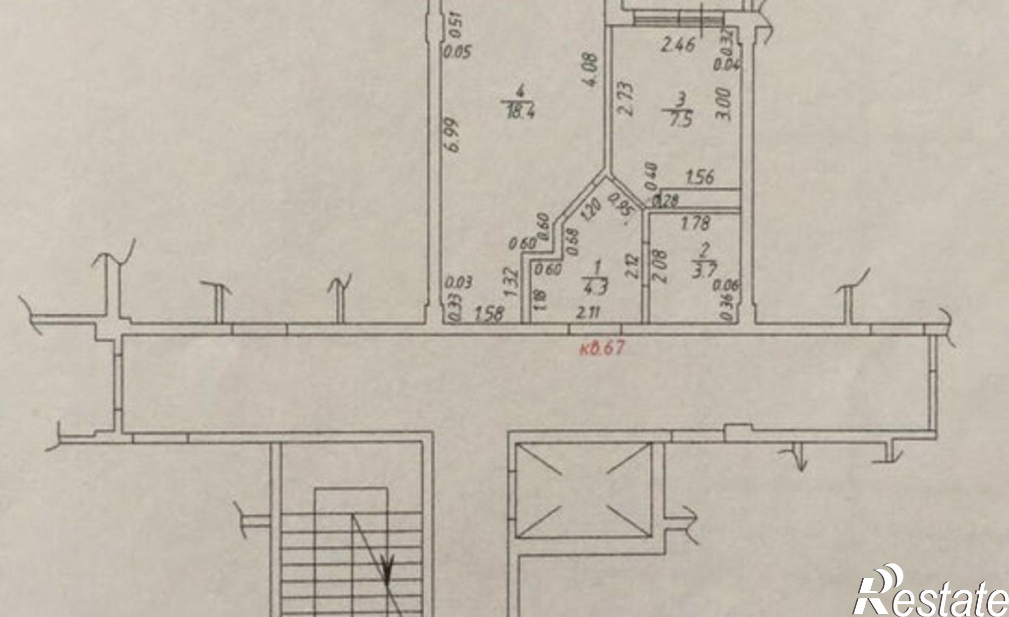 Купить квартиру за 9 550 000 рублей на улица Сурикова, 60Б