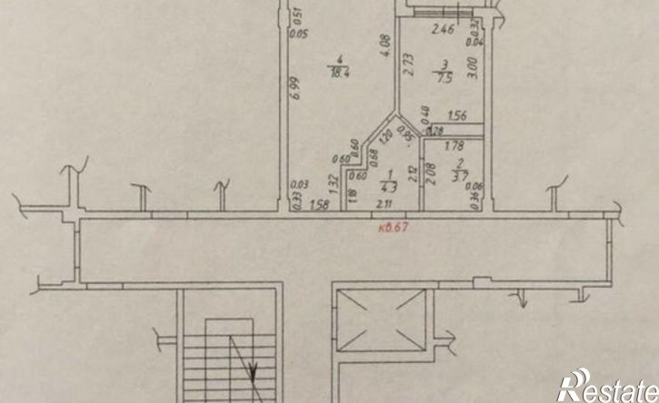 1-комн квартира улица Сурикова, 60Б,  д. 60Б