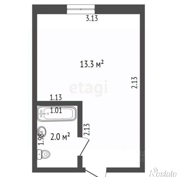 Комната Пограничная улица, 21В,  д. 21В