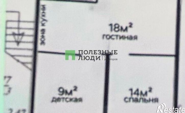 2-комн квартира Крымская улица, 22 к14,  д. 22 к14
