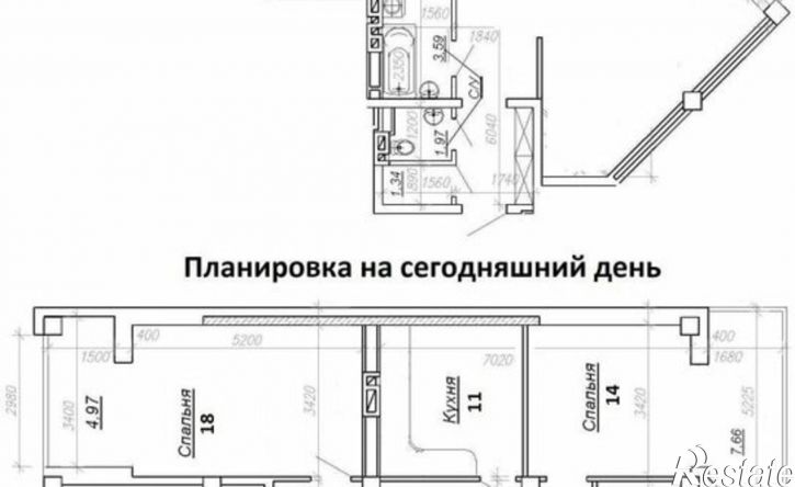 3-комн квартира ул Курзальная, 40А,  д. 40А