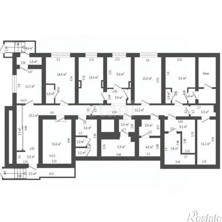 4-комн квартира