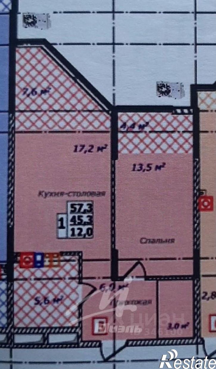 1-комн квартира ул Верхняя, 4 6,  д. 4 6,  к. 6