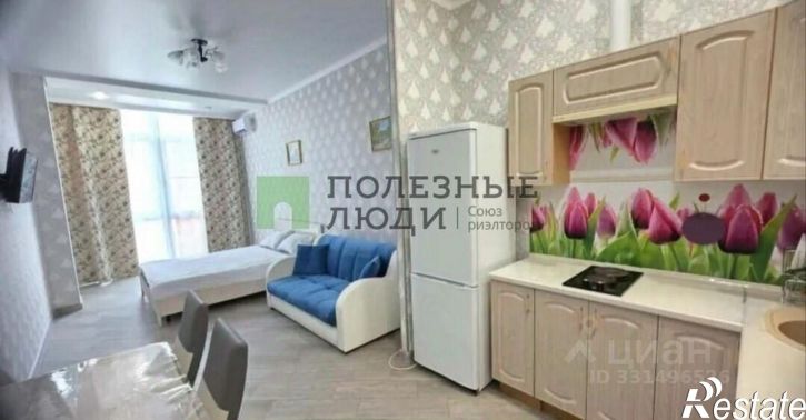 1-комн квартира ул Крымская, 22 23,  д. 22 23,  к. 23