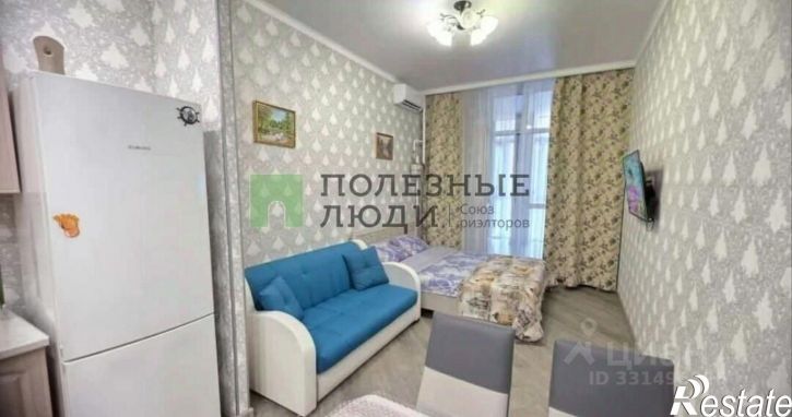 1-комн квартира ул Крымская, 22 23,  д. 22 23,  к. 23