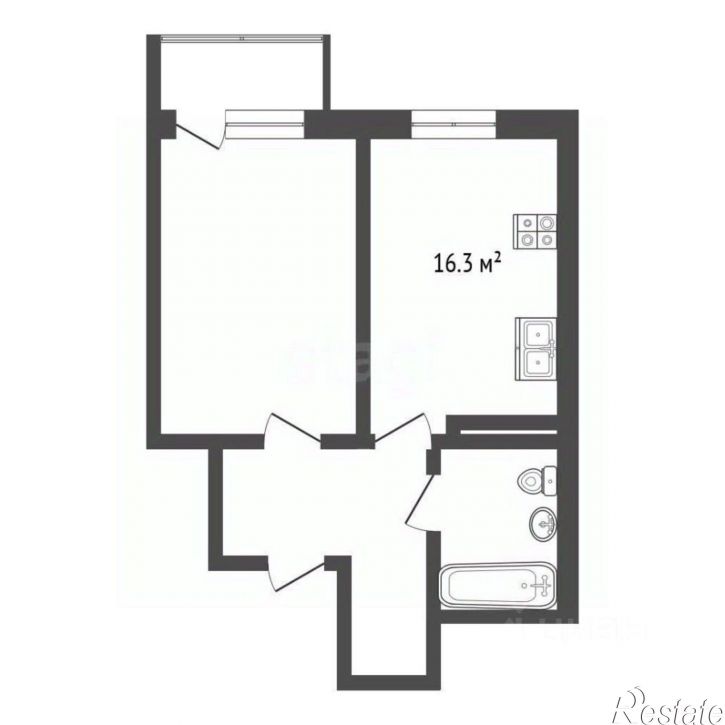 1-комн квартира Геленджикский пр-кт, 138,  д. 138