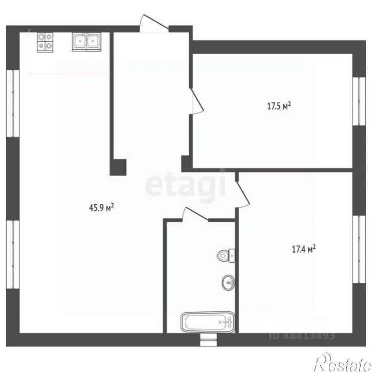 3-комн квартира ул Вишневая, 15,  д. 15