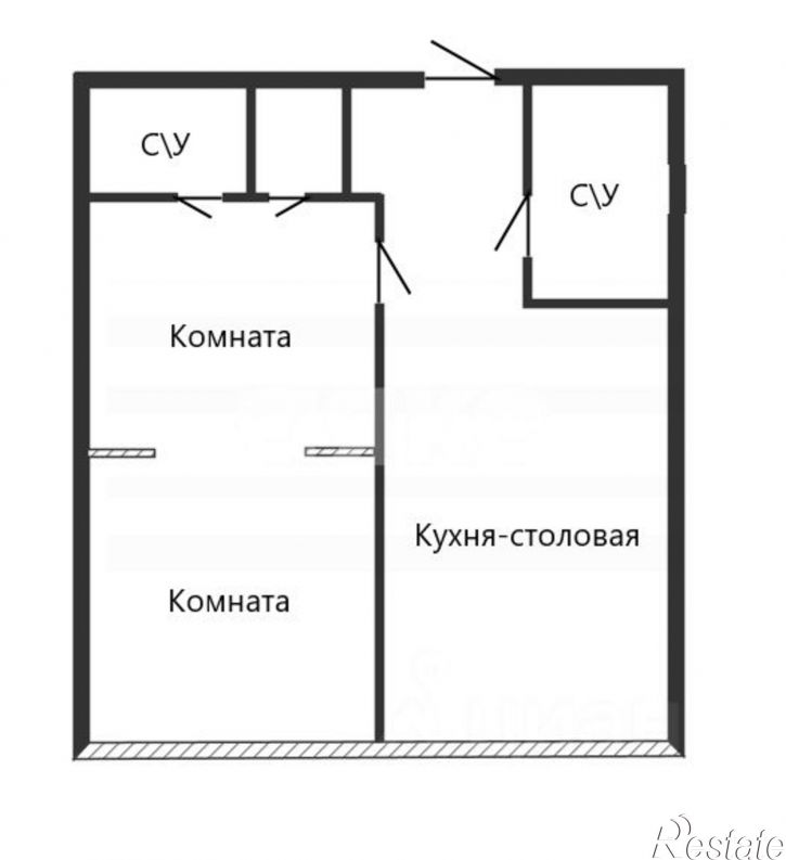2-комн квартира ул Шмидта, 3,  д. 3