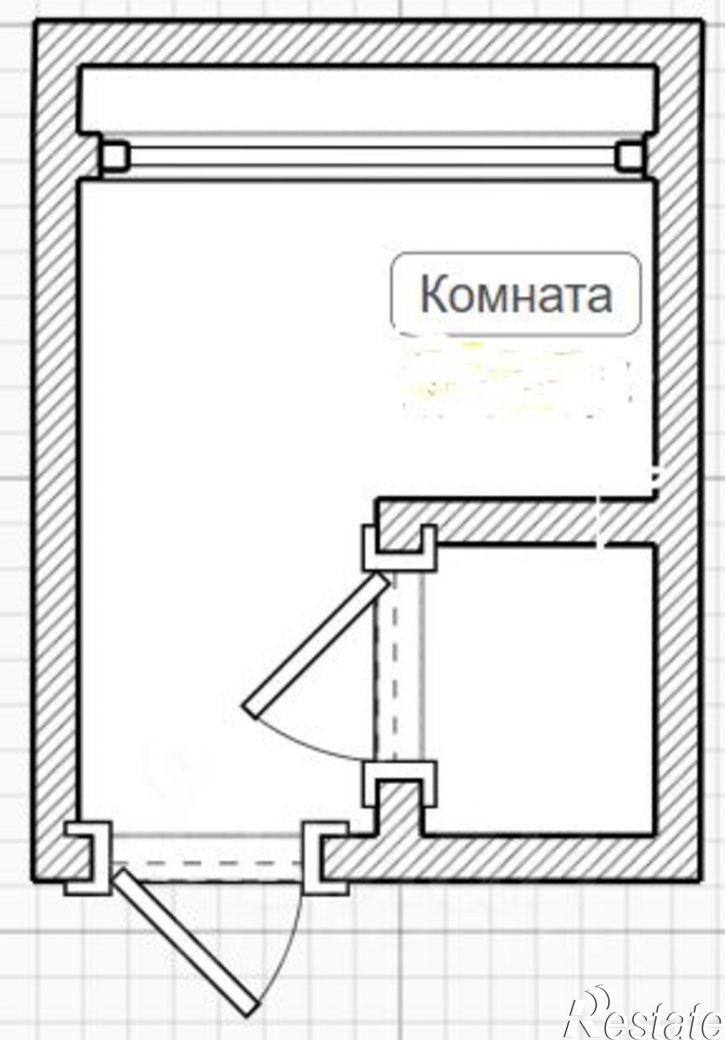 Комната ул Платановая, 12,  д. 12