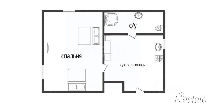 1-комн квартира ул Новороссийская, 165А,  д. 165А