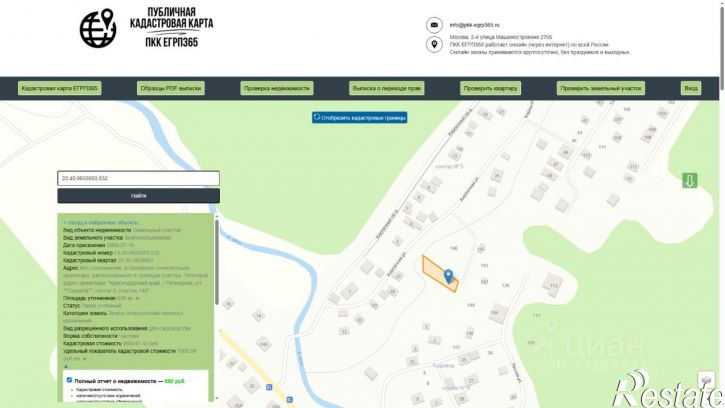 Земельный участок городской округ Геленджик