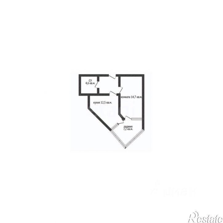 1-комн квартира ул Туристическая, 3 2,  д. 3 2,  к. 2