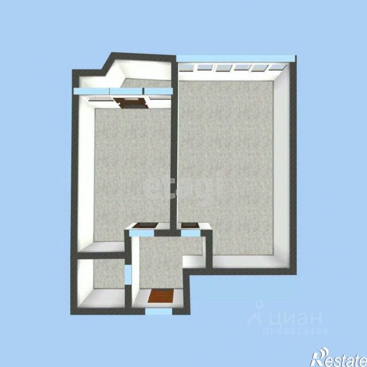 1-комн квартира ул Туристическая, 3 1,  д. 3 1,  к. 1