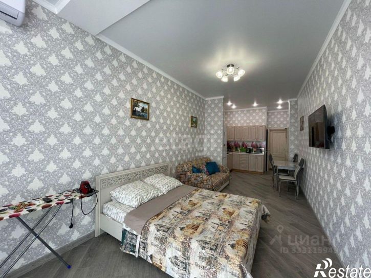 1-комн квартира ул Крымская, 22 23,  д. 22 23,  к. 23