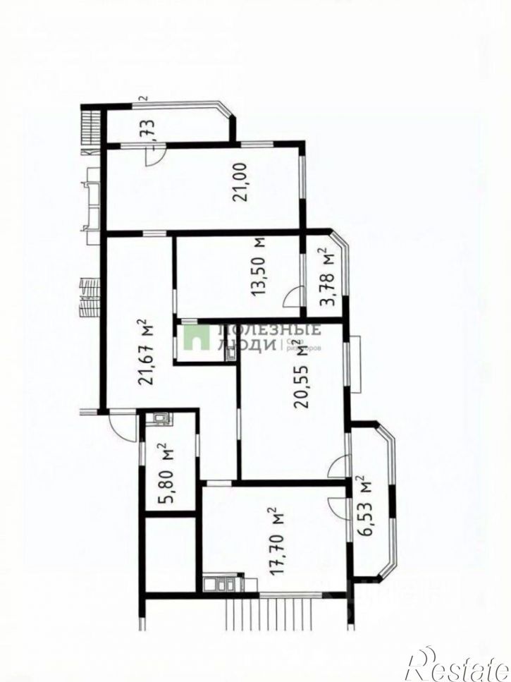 3-комн квартира ул Витебская, 14 3,  д. 14 3,  к. 3