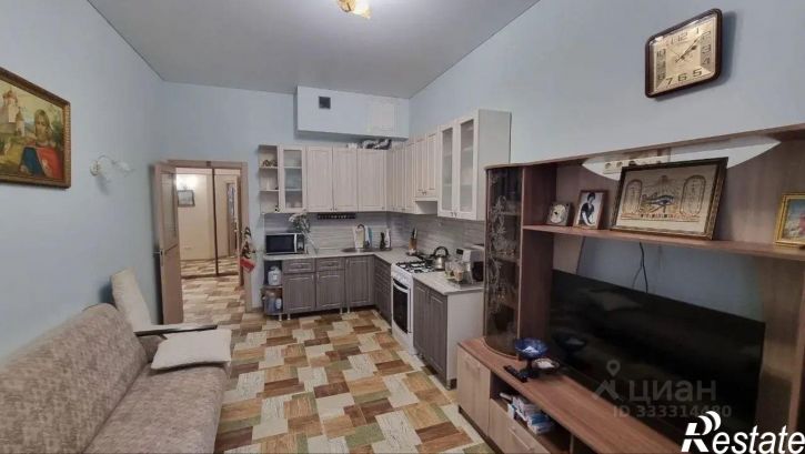 1-комн квартира ул Крымская, 22 22,  д. 22 22,  к. 22