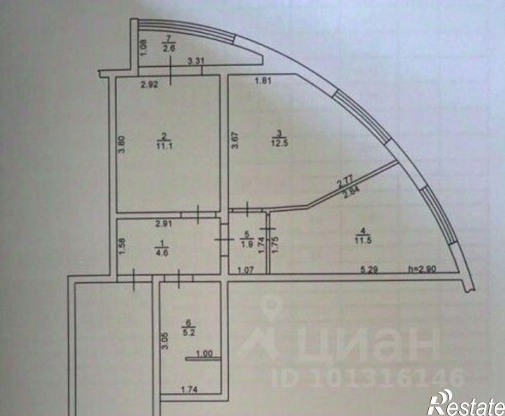 2-комн квартира ул Приморская, 1,  д. 1