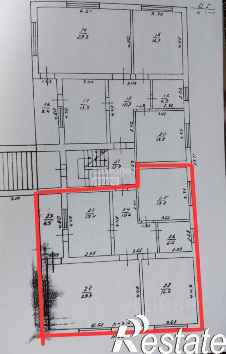 3-комн квартира улица Фадеева, 36,  д. 36