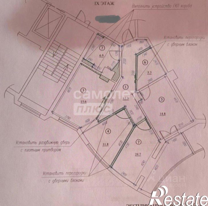 3-комн квартира Приморская улица, 30А,  д. 30А